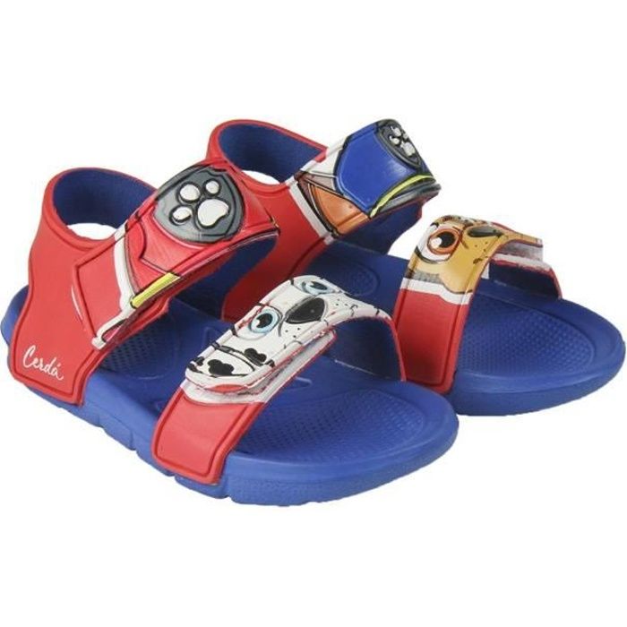 Chaussons Bottillons Pat Patrouille Bleu Garçon | La Halle