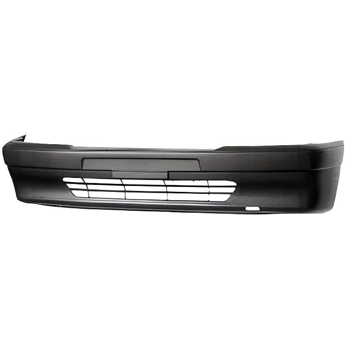 Pare Chocs Avant pour PEUGEOT 306 ph. 1 1993-1997, prédisposition antibrouillard, Noir, Neuf.