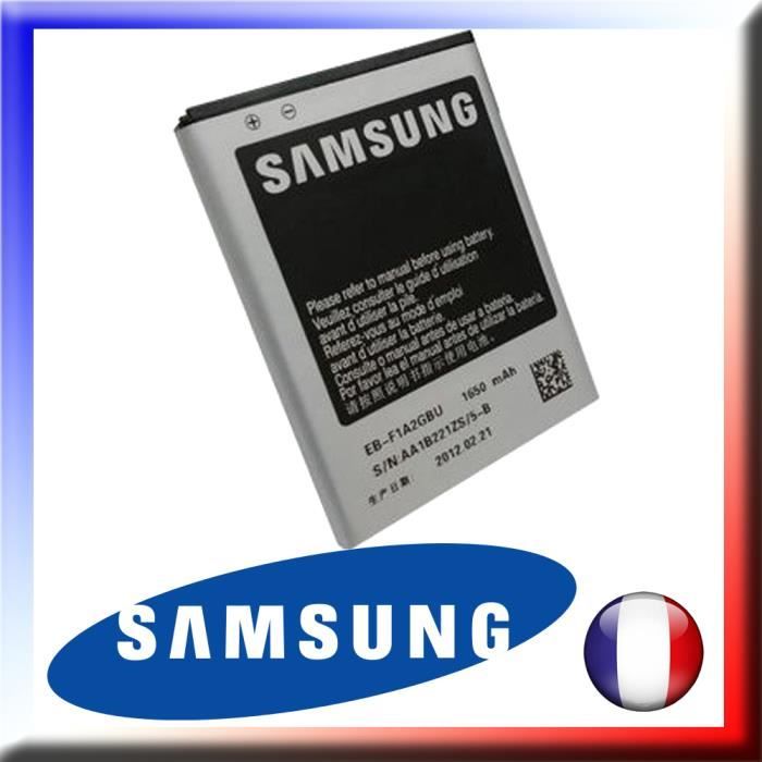 Batterie Originale EB-F1A2GBU pour SAMSUNG GT-I9100 Galaxy S2 - 3,7v / Li-ion / 1650 mAh