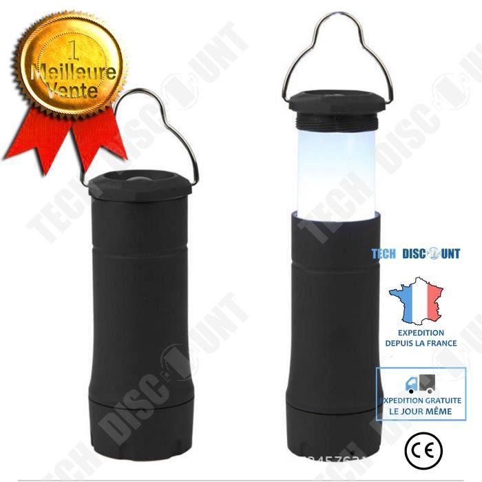 TD® Portable Mini LED clignotant Ampoule Lanterne de camping Tente d'extérieur Lampe Camping randonnée luminaire nuit campement