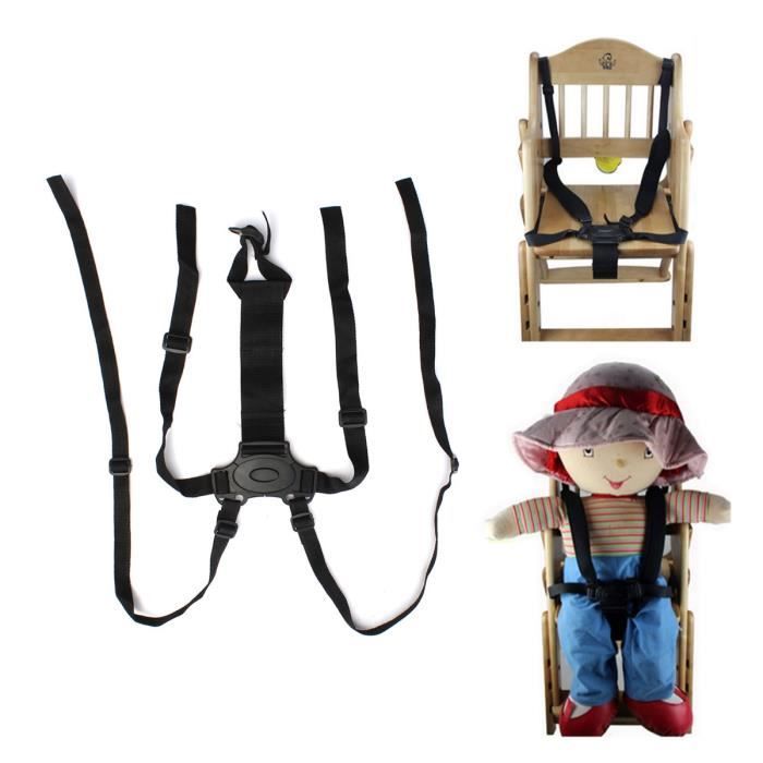 Sécurité Harnais 5-Points Ceinture Sangle à Bébé Enfant Chaise Poussette Siège