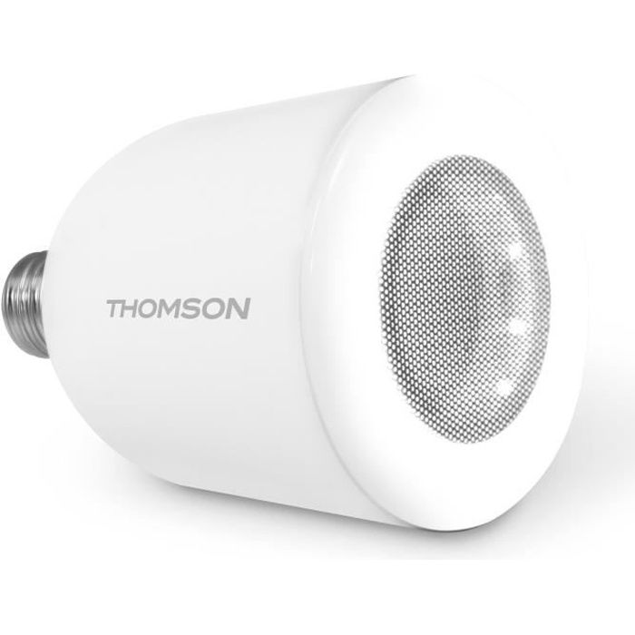 THOMSON Ampoule LED E27 5 W avec enceinte Bluetooth