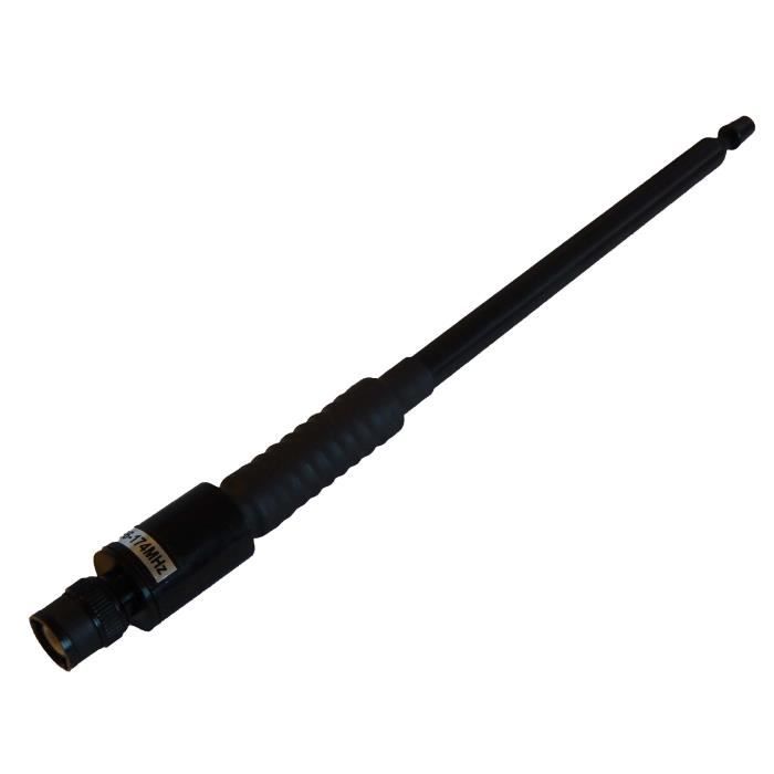 Antenne pour Talkie-walkie Kenwood, Baofeng, Bidatong - Prise: BNC - mâle - Longueur: 24 cm télescopique jusque 99 cm - Domaine d…