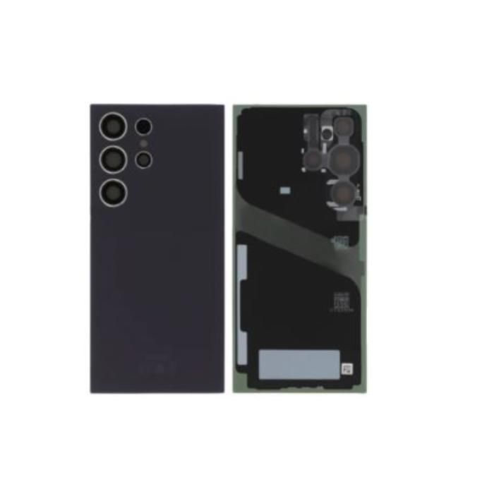Cache Batterie Vitre Arrière Premium Ambre pour Samsung Galaxy S24 Ultra 5G S928 - vue 4