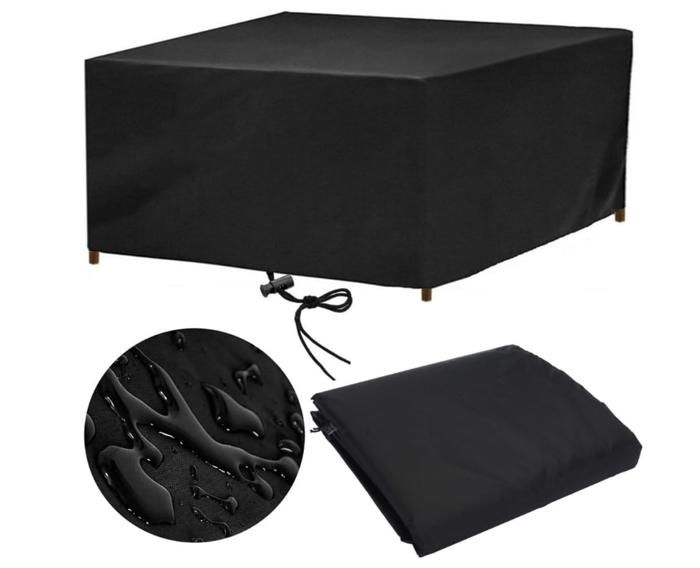 Housse Salon De Jardin Exterieur,600D Oxford Tissu Imperméable