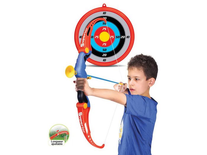Kruzzel Coffret 2-en-1 Basket Et Tir à L'Arc – Dès 8 Ans, Sport Et Précision