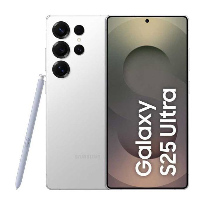SAMSUNG Smartphone galaxy s25 ultra blanc 6.9 pouces RAM 12 Go stockage 512 Go