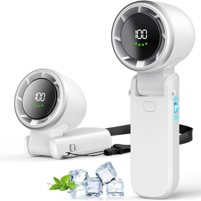 Gaiatop Mini Ventilateur Portable à Haute Vitesse, Refroidissement