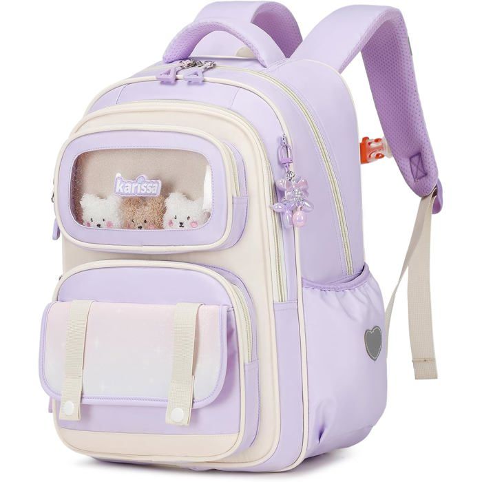 BYCHECAR Sac à Bandoulière Décontracté Pour Enfants, Femmes & Ados - Sac à Main Léger & Pratique Avec Bandoulière Réglable