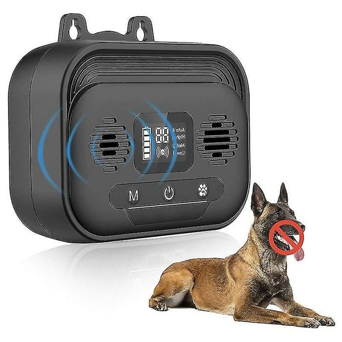 Comparer les prix de Répulsif Ultrasonique pour Chiens - Ulisem - Écran LCD - Intérieur/Extérieur