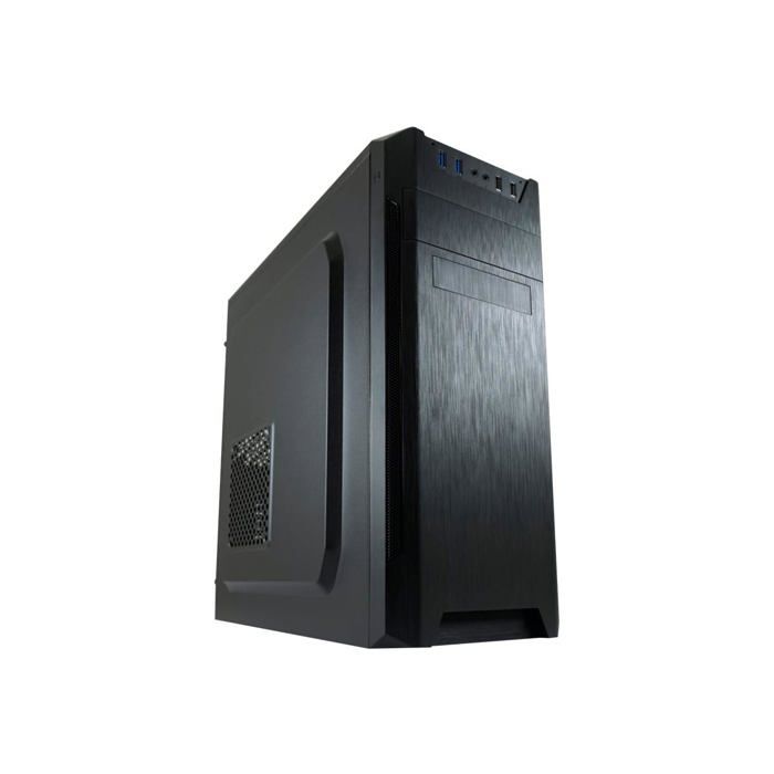 Boîtier PC - LC-Power - Midi-7040B - USB 3.0 - Aluminium brossé - Éclairage RVB