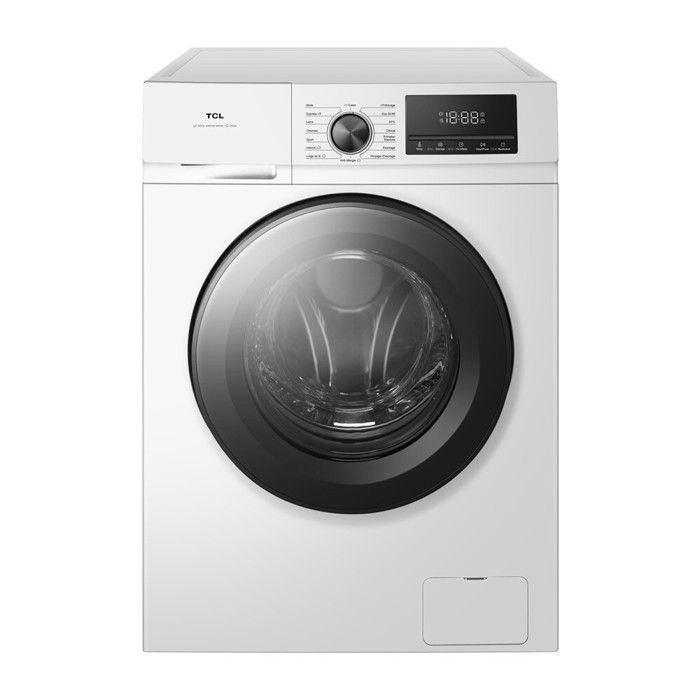 Machine à laver hublot TCL FF0824WA1FR vapeur 8 kg - Tcl