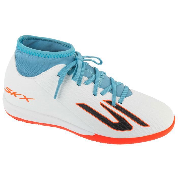Skechers Chaussures de foot en salle - SKECHERS - Skx 2 High Jr Youth IC - Blanc - Synthétique - Lacets