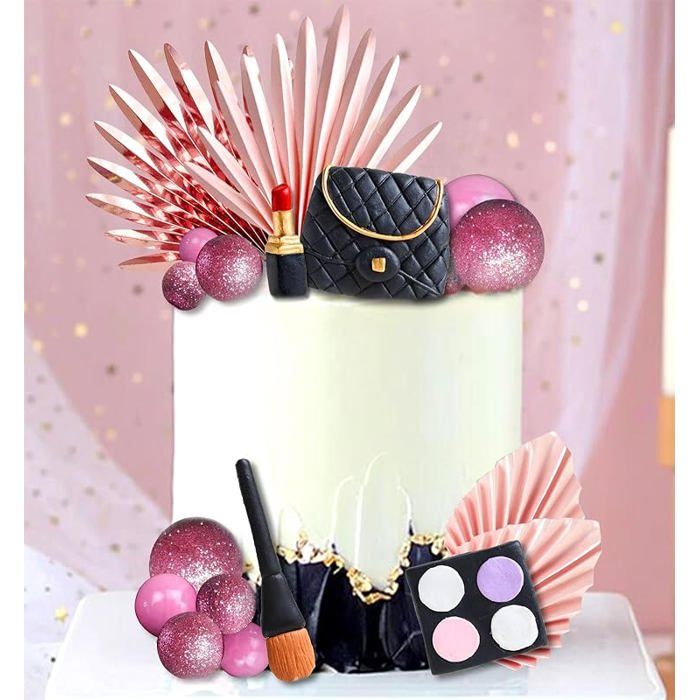 14 Pièces Figurine Décoration Gâteau Anniversaire - Figurines Thème Fête Réalistes Et Colorées