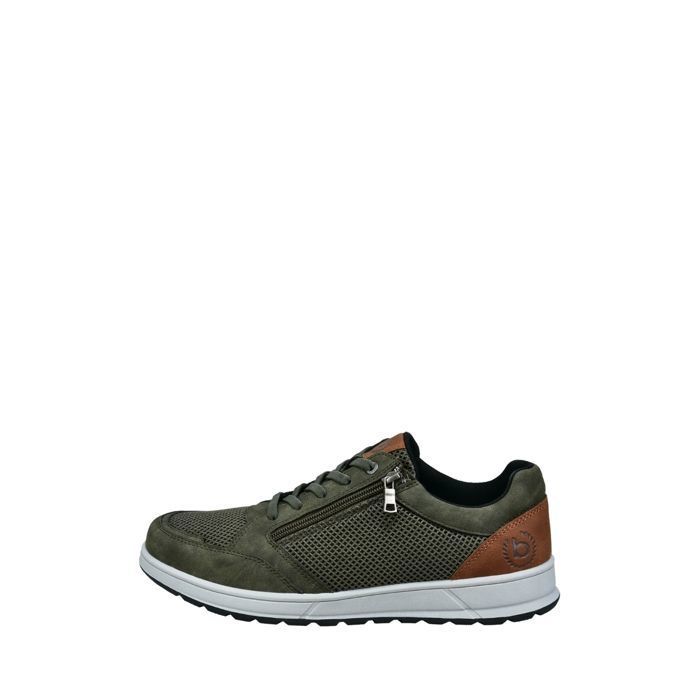 Baskets homme Bugatti Ref 68223 7100 Kaki