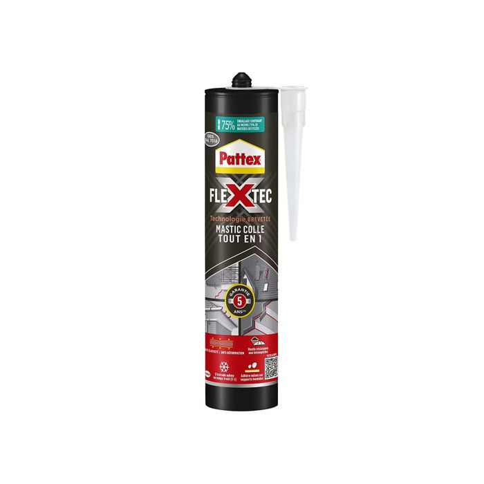 Mastic Pattex colle & joint Flextec cartouche
