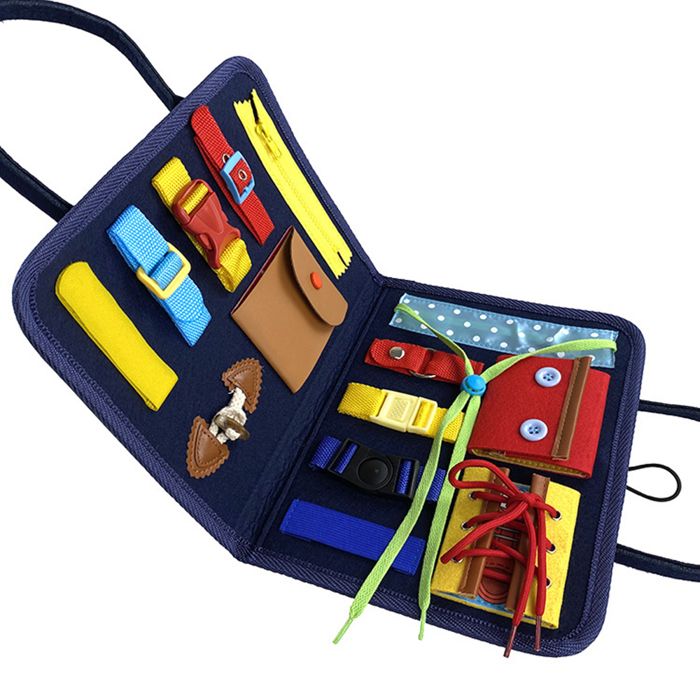 uet educatif pour enfants(2-9 ans)jouets montessori éducatif enfant cadeau busy board pour enfants - Onwind - tableau sensori
