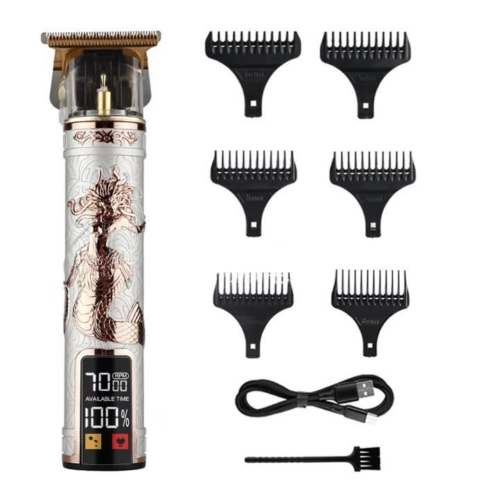 Tondeuse à Cheveux Et Barbe électrique T9 Avec écran LCD - Coupe Précise - Neuf