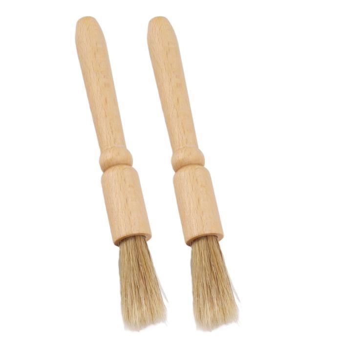 EBTOOLS Brosse De Nettoyage Pour Cafetière 2 Pièces Machine à Café Brosse De Nettoyage Manche En