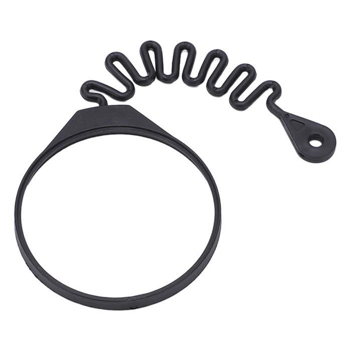 Sangle De Retenue De Bouchon De Réservoir Volvo - Référence OEM 31336424 - Noir, Plastique - Pour XC70, S60, V40, Etc.