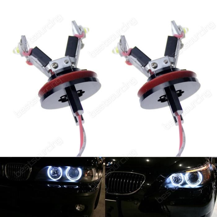 3 ampoules à LED Lumière Blanc plafonnier avant pour BMW série 3 E46 E90 E60 Z4
