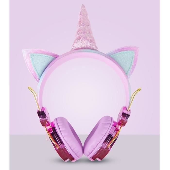 Casque audio fille licorne Outlet