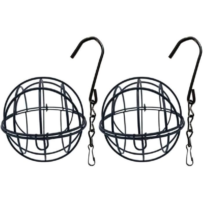 Mangeoire à Oiseaux En Forme De Cour Mangeoire à Oiseaux Suspendue Transparente Pour Terrasse De Jardin Rouge 88702012