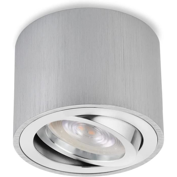 Spot LED Encastrable Rond/rectangulaire - 3W à 12W, 230V - Couleurs Variables - IP44 - Garantie 2 Ans