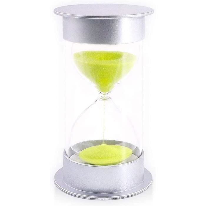 SuLiao Sablier Doré 20 Minutes – Grand Hourglass Décoratif Précis Pour Enfants, Bureau, Classe, Timing Jeux Et Travail