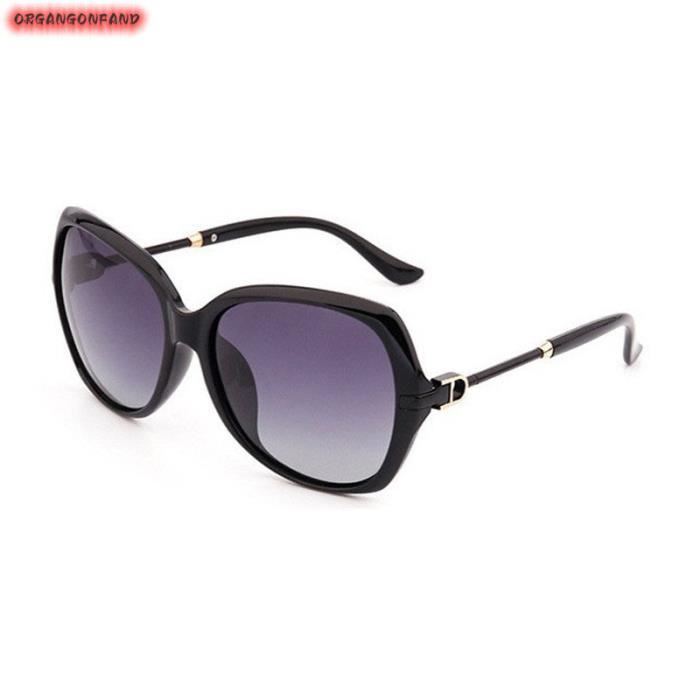 Lunettes de soleil Femmes Haute qualité Marque Cadre en PC