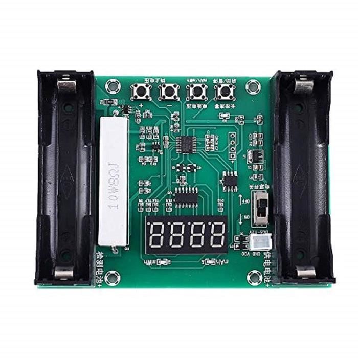 Testeur Capacité Batterie Lithium 18650 5V - Affichage LCD MAh/mWh, Neuf
