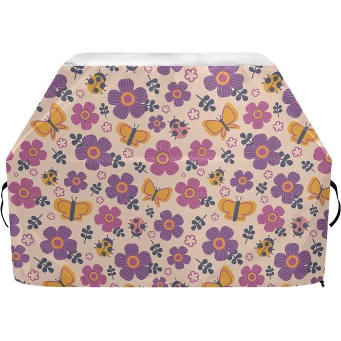 XINGFU-Housse Barbecue BBQ Protection Etanche Anti Poussière Anti Pluie 145x61x117cm Noir