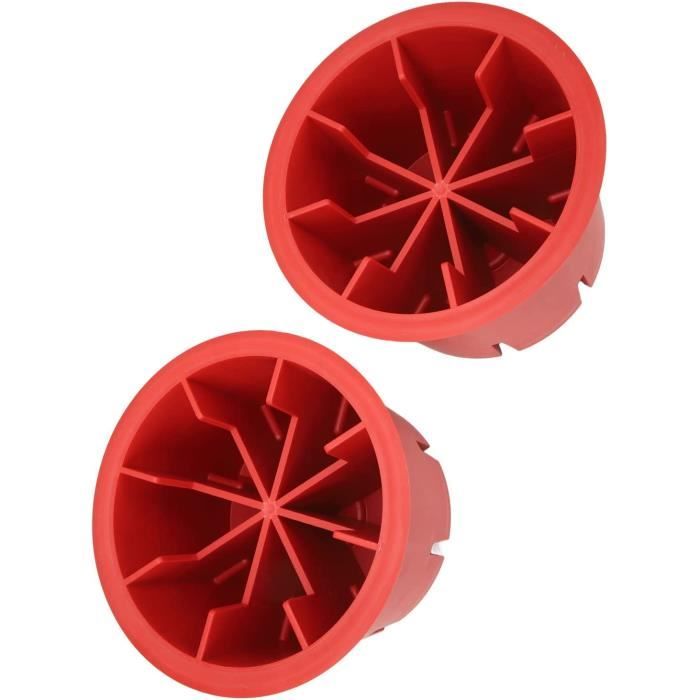Lot De 2 Attaches De Nivellement Pour Cric De Conteneur Maritime - Capacité 74000 LBS - Acier Carbone Rouge