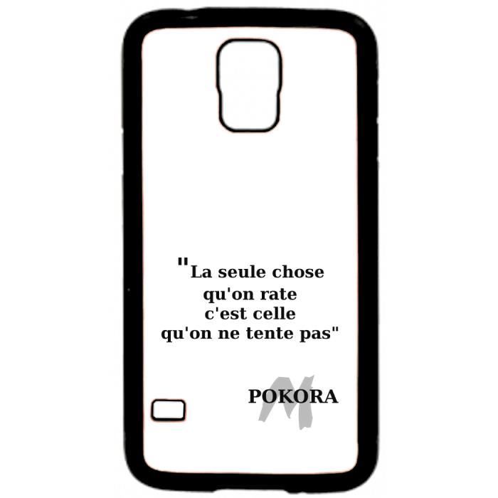 Coque Samsung Galaxy S5 Mini Citation Matt Pokora Cdiscount Telephonie