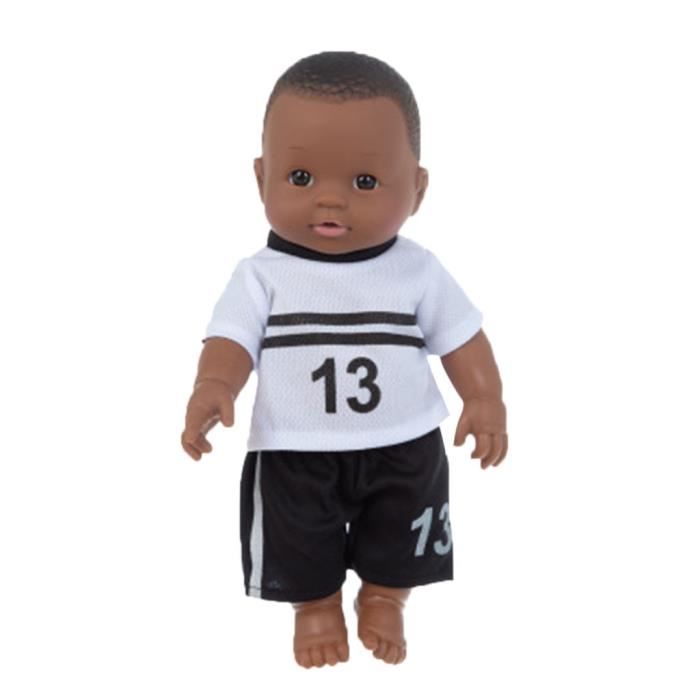 Poupee Bebe Noir Africain Noir Mignon Chauve Noir 30cm Vinyle Bebe Jouet Yun486 Cdiscount Jeux Jouets