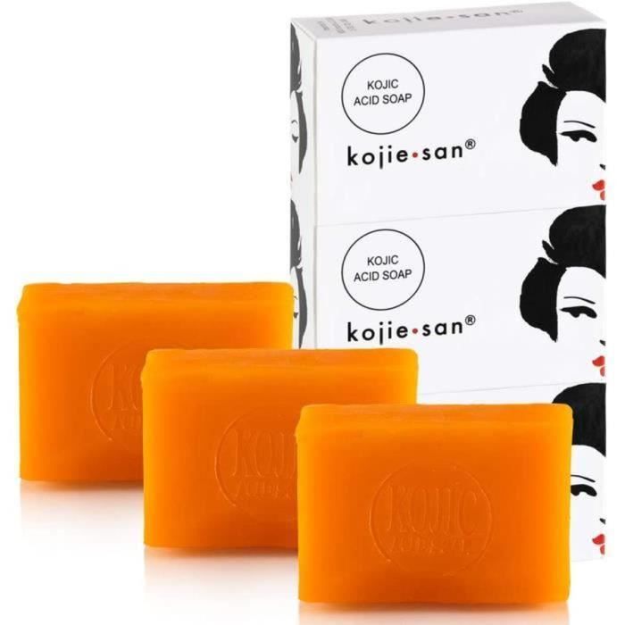 Kojie SAN Lightening Soap pack x3 - Cdiscount Au quotidien