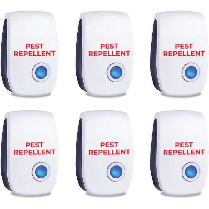 Répulsif Rat Ultrason Souris Et Rats 360°, 4 Modes Répulsif Souris Avec Lumière Clignotante, 600 M² Répulsifs Répulsif Pour Souris Leroy Merlin