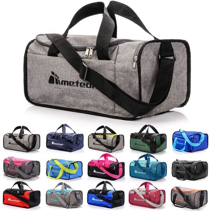 Sac de Sport Femme Sacs de Voyage Homme avec Compartiment à Chaussures et  Poche Humide Sac Week-End à Bandoulière Bagage à Main Sac Femme Cabas de  Fitness Imperméable Duffel Bags A-Vert armée-A6-vert