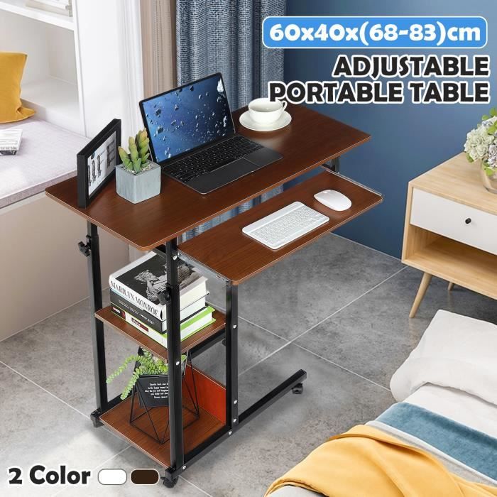 Clavier Plateau table ordinateur portable bureau ordinateur portable avec support  souris Canapé-lit (rouge) - Cdiscount Maison