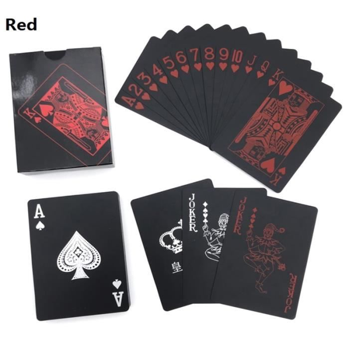 Acheter ICI un lot de 2 jeux cartes poker résistants à l'eau
