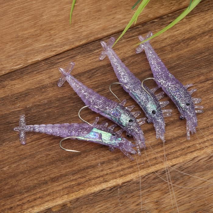 peche leurre crevette