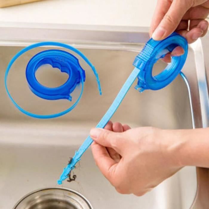 Bouchon D'évier Anti-cheveux - Filtre Lavable Pour Lavabo Salle De Bain/cuisine - Diamètre 33-35 Mm - Installation Sans Outil