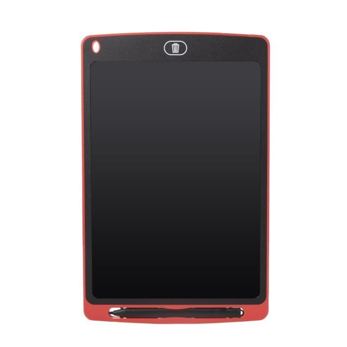Tablette D'écriture LCD Réutilisable - Écran Verrouillable, Stylet Inclus, Effacement Par Bouton - Idéale Notes, Dessins, Liste De Courses