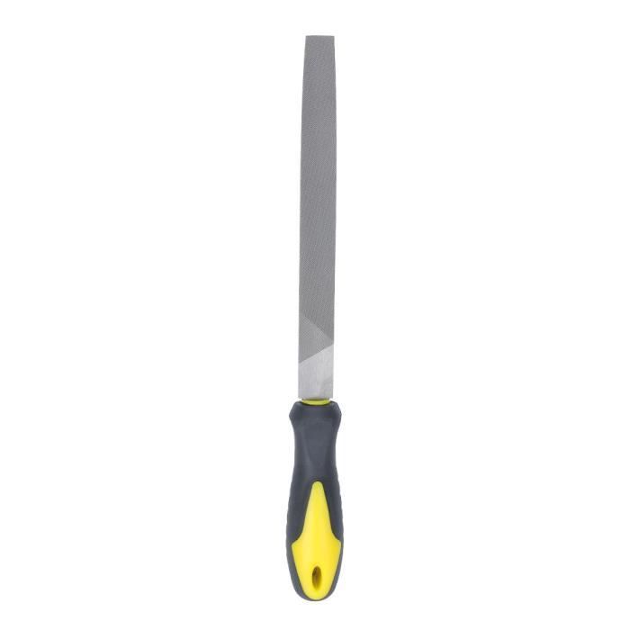 Yardwe Lot de 5 Limes en Acier à Haute teneur en Carbone avec poignées en Bois 15,2 cm 