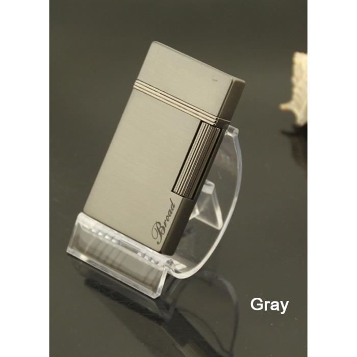 Briquet à Étincelles à Silex Acier Nickelé Avec 10 Silex - Allumeur Feu Survie Camping Randonnée