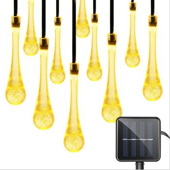 Guirlande Lumineuse Extérieure 15m Effet Pluie Glacée - 594 LED, Télécommande, étanche IP44 - 8 Modes