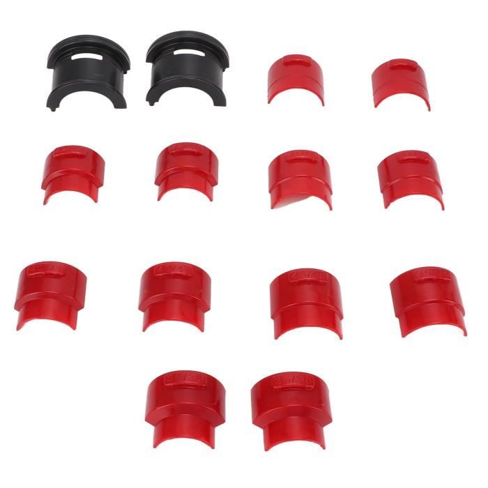 Kit Outil Pilote Joint De Fourche Moto – 14 Pièces – Adaptateurs 35-50 Mm – Pour Fourches Standard/inversées – En Acier Et Nylon