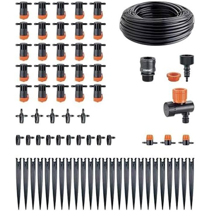 Kit goutte à goutte Plus 25 pots Claber - Système