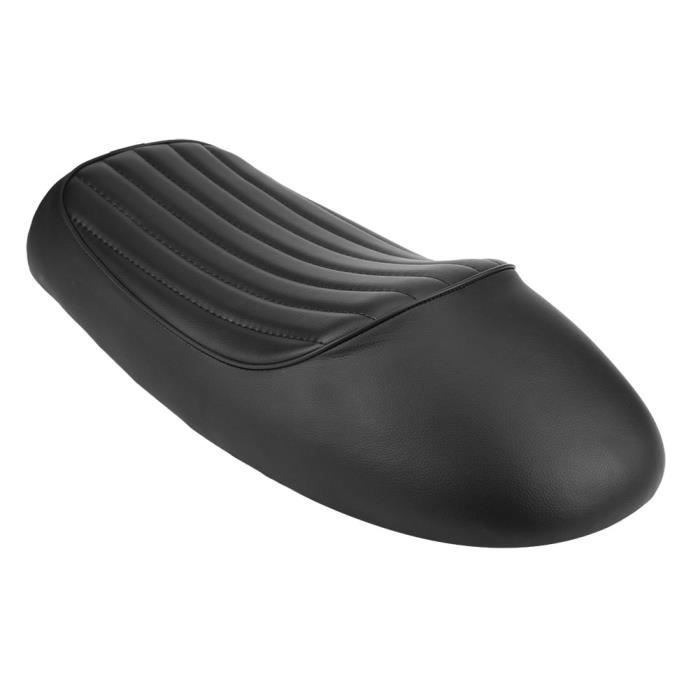 Coussin Selle Moto Vintage En Cuir PU – Siège Confortable Rétro Pour CG125, GN, CB, SR, XJ – Style Classique Marron Ou Noir