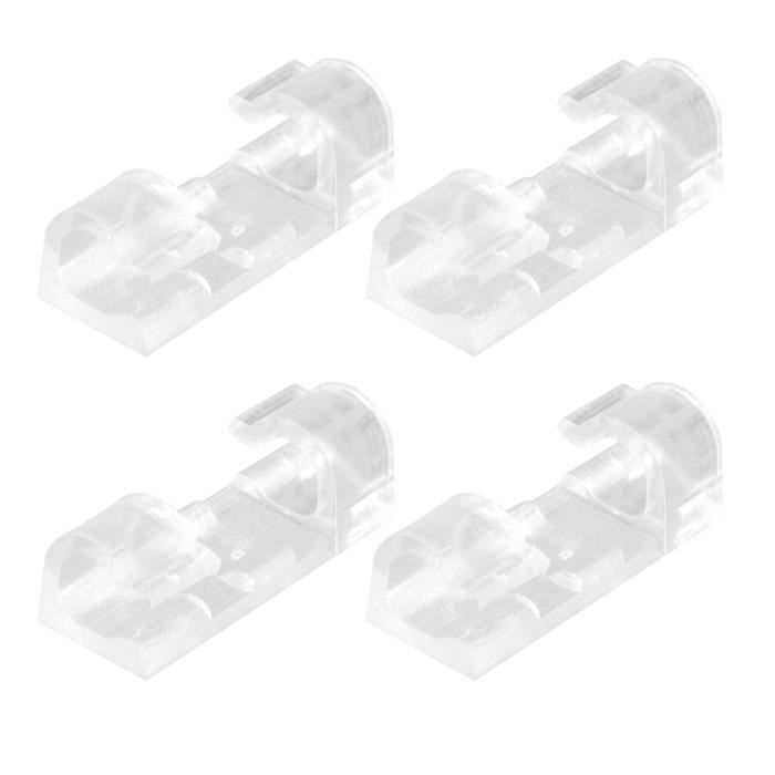 Lot De 15 Clips Câble Vélo ZIJANG – Base Adhésive Double Face, Alliage Alu + PVC – Pour Cadre Route, VTT, Cyclocross
